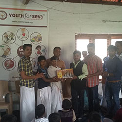 Youth For Seva , study materials distribution